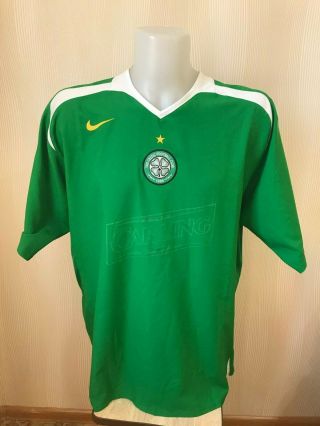 Fc Celtic 2005/2006 Away Size 2xl Nike Football Shirt Soccer Jersey Xxl Maillot