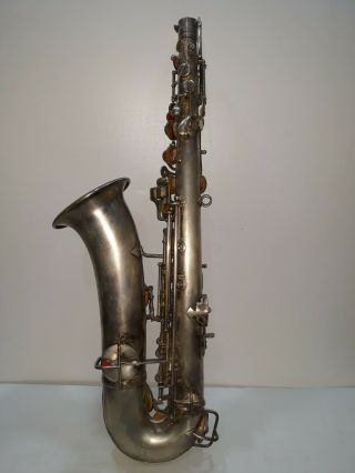Antique / Vintage C.  G.  Conn Sax Saxophone Elkhart Indiana 1914 L