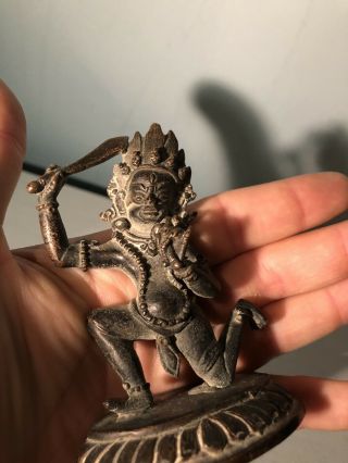 Antique Miniature Chinese Bronze Buddha 3