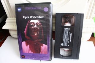 Eyes Wide Shut Vhs Stanley Kubrick Custom Warner Vtg Clamshell Big Box Horror