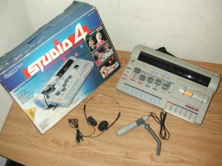 Vintage 1988 Spectravideo Quick Shot Studio 4 Sound Mixing System Qs - 2050