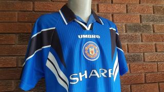 Vintage Rare Manchester United Football Shirt 1996.  Size Xl.  Very Good