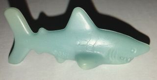 Vintage Blue White Shark Bites Fruit Snacks Glow In The Dark Gen Foods Gmi