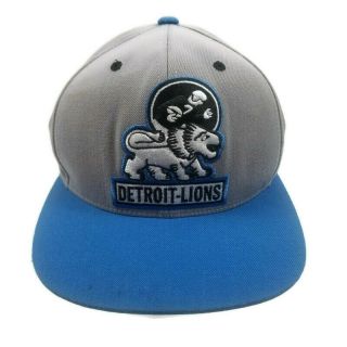 Detroit Lions Mitchell & Ness Snap Back Hat Cap Nfl Vintage