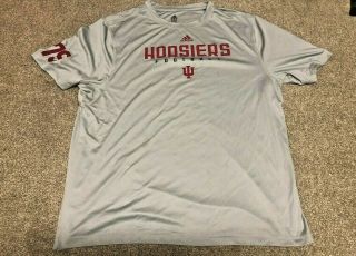 Indiana Hoosiers Football Game Worn / Cody Faulkner 79 Adidas Ss Shirt