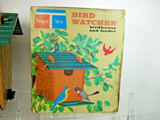 Vintage Tupperware Toys Bird Watcher Birdhouse And Feeder 1960s RARE 2