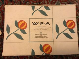 Wpa Quilt Project Museum Extension 30 Art Prints Templates Quilting Vtg