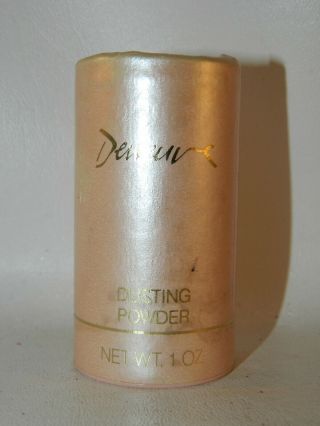 Deneuve Perfume 1 Oz Talc Dusting Powder Vintage Rare 70