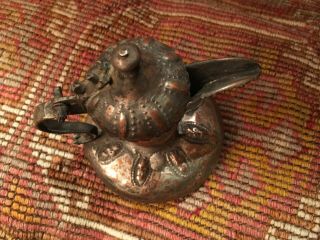15,  5 cm RARE Antique ottoman Dallah islamic art Coffee Pot Bedouin 358 grams 2