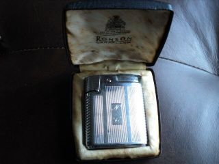 Vintage Ronson Lighter With A Case Not Sparks