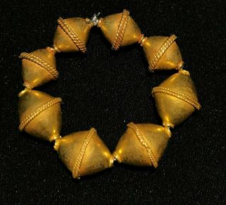 A Rare Pyu Gold Beads Of 18 Karat Originating From Burma