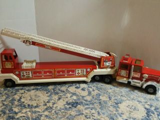 Vintage Tonka Hook And Ladder 1 Fire Engine Fire Truck