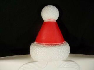 Santa Face Star Blow Mold Union Products 1991 Vintage 15 Inch 2