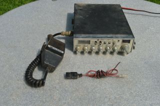 Vintage Cobra 29 Xlr 40 Channel Mobile Cb Radio With Midland Mic