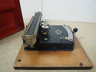 Antique Typewriter FROLIO 5 index machine écrire Schreibmaschine 打字机 タイプライター 3