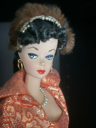 Ooak Silkstone 1 Barbie - Dressed In Vintage Golden Elegance