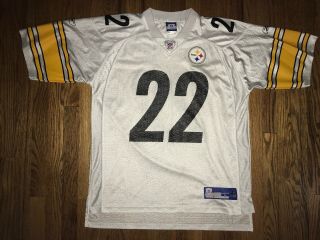 Pittsburgh Steelers Duece Staley Jersey Reebok Mens Large White Nfl