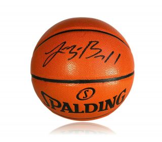 Lonzo Ball Signed Nba Basketball Beckett Bas Lakers Pelicans Autograph