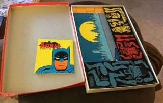 Batman Vintage Colorforms Cartoon Kit,  1966 Complete 2