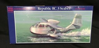 Vintage Glencoe Models 1/48 Scale Model Kit 05104 Republic Rc.  3 Seabee 1992