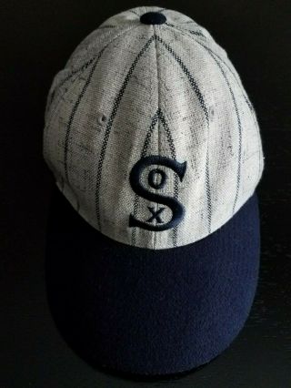 Vintage Fitted 7 1/2 1918 Cooperstown White Sox Baseball Cap/hat