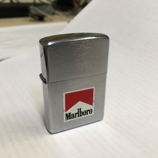 Vintage Silver Zippo Lighter Marlboro From 1998