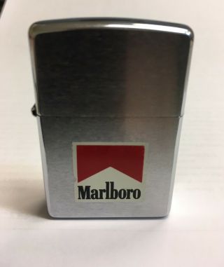 VINTAGE silver zippo lighter MARLBORO from 1998 3