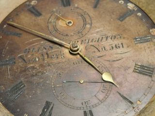 ANTIQUE FUSEE DETENT MARINE CHRONOMETER CLOCK BY BLISS & CREIGHTON. 3