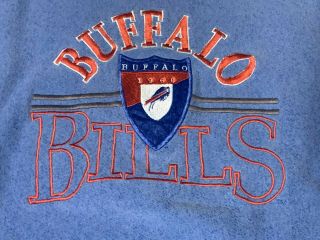 Vintage Buffalo Bills THE GAME NFL Crew Neck Sweatshirt Adult Large 2