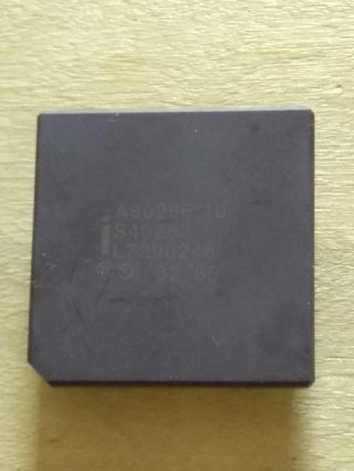 Vintage Intel 80286 - 10 Cpu - Good Chip