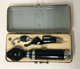 Vintage American Optical Co.  (ao) Ophthalmoscope Case,  /2o