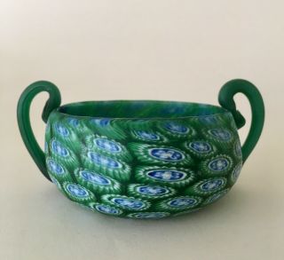 Murano,  Fratelli Toso (attributed To) Millefiori Vase / Bowl / Dish