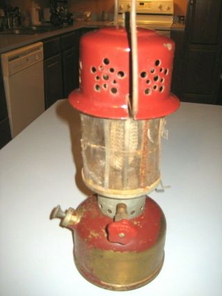 Vintage AGM American Gas Machine Gas Camping Lantern model 2570 sun flame 3