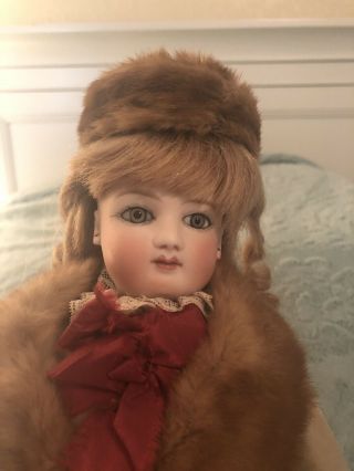 Antique 18 " French Fashion Doll Possibly A Jumeau