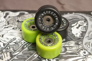 4 NOS Powell Peralta Street Style Bones Wheels 57mm 93a 80s Mike Vallely Tommy G 2