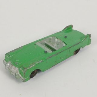 Vintage Manoil Toy Metal Car Convertible Green 5 1/2 " Made In U.  S.  A.
