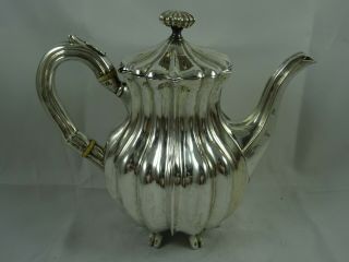 , George Iv Solid Silver Coffee Pot,  1824,  1061gm