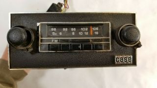 Vintage Case Tractor Automatic Am/fm Radio 12v - Ground Trs - 7344