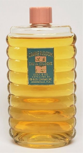 Vintage Or - Blos Orange Blossom Eau De Cologne - 6 Oz Bee Hive Bottle