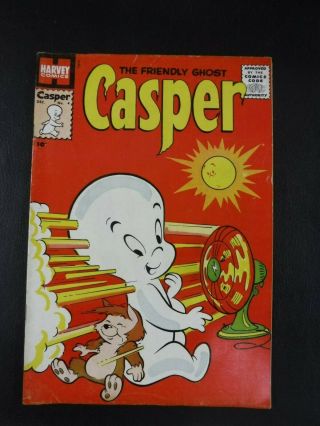 Vintage Harvey 1958 Casper Comic Book Vol 1 4 Ex Cond