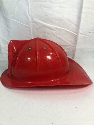 Vintage 1975 Placo Toys Emergency 51 Fireman Helmet 3
