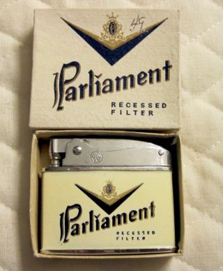 Vintage Parliament Recessed Filter Cigarettes W/ Box By Ryan