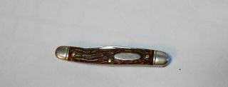 vintage pocket knife imperial 2 blade stainless prove RI LOOK 3
