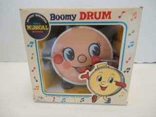 Vintage 1960s T.  N.  Tn Japan Walking Musical Series Boomy Drum