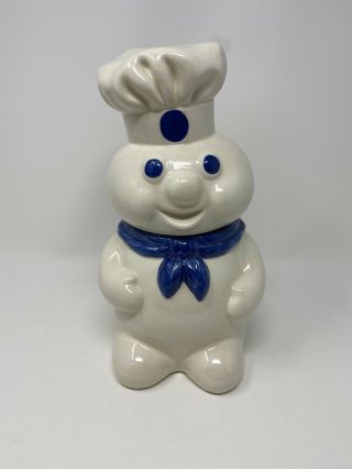 Vintage Pillsbury Doughboy 12 Inch Ceramic Cookie Jar