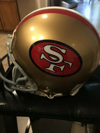 Joe Montana Auto/Signed ProLine Full Size Helmet San Francisco 49ers PSA/DNA 3