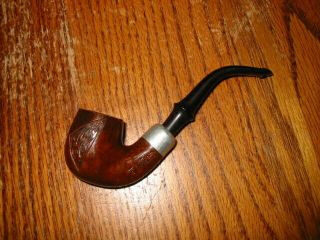 Vintage Estate 6 " Wdc Wellington Imported Briar Tobacco Pipe Italy Quality