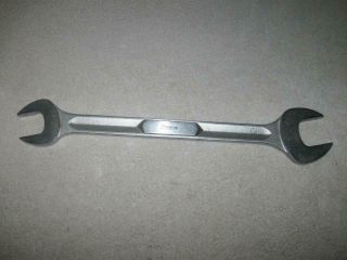 Vintage Snap - On Vs3440 Large Double Open - End Wrench 1 - 1/16 " X 1 - 1/4 ",  Dated 1963