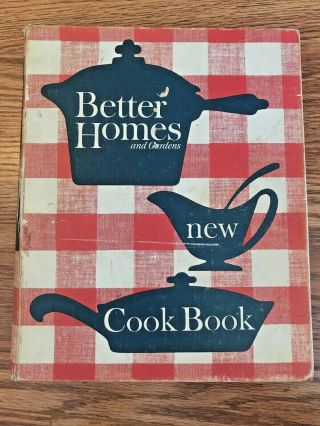 Vintage Better Homes And Gardens Cook Book Cookbook Hc 5 Ring Binder Recipes