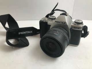 Vtg Asahi Pentax Zx - M Slr Film Camera W/ Pentax 35 - 80mm 35 - 80 Lens & Strap